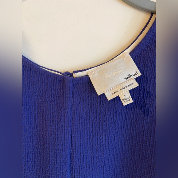 ARITZIA LE FOU WILFRED TROMPETTE Blue/Purple SUMMER DRESS Size Small - Picture 4 of 5